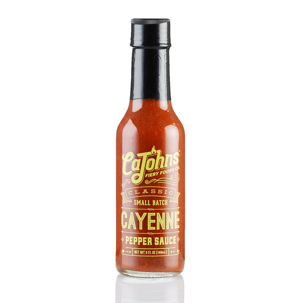 CaJohns Classic Cayenne Hot Sauce chilisauser.no