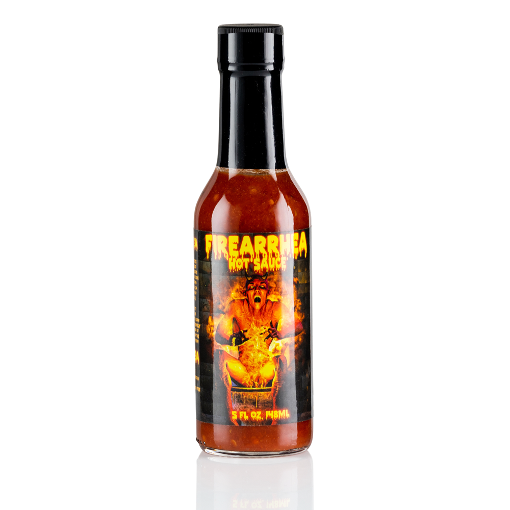 Hellfire - Firearrhea Hot Sauce.