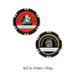 Rising Smoke – All In Poker Chip Rising Smoke – All In Poker Chip