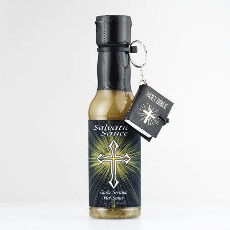 Salvation – Garlic Serrano med minibibel